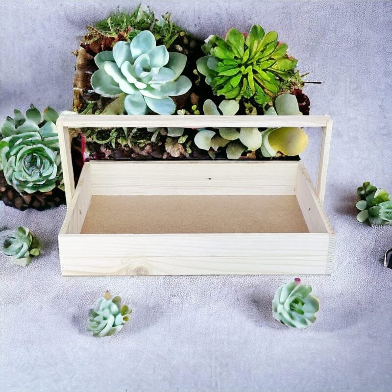 Pine wood tray 12x8 inches for Decoration or Gifting - Image 4