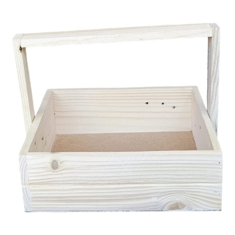 Pine wood tray 8x8 inches for Decoration or Gifting - Image 2