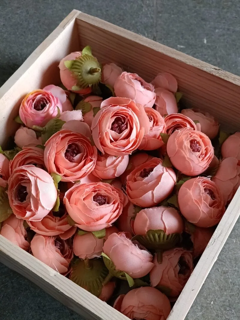 Peach 🍑 peony flower pack of 50