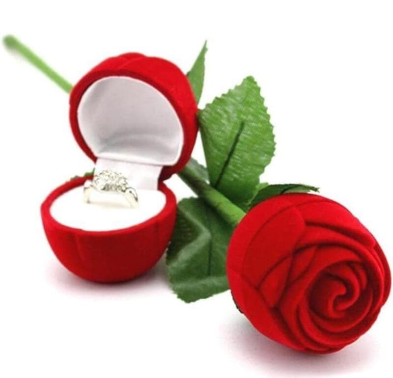 Premium rose ring Box pack of 2