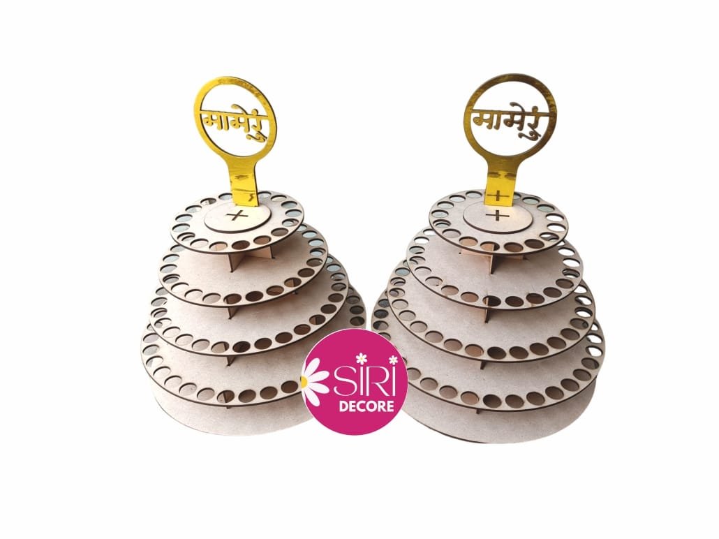 Mameru jutta churai small money tree platter 4 layer - Image 5