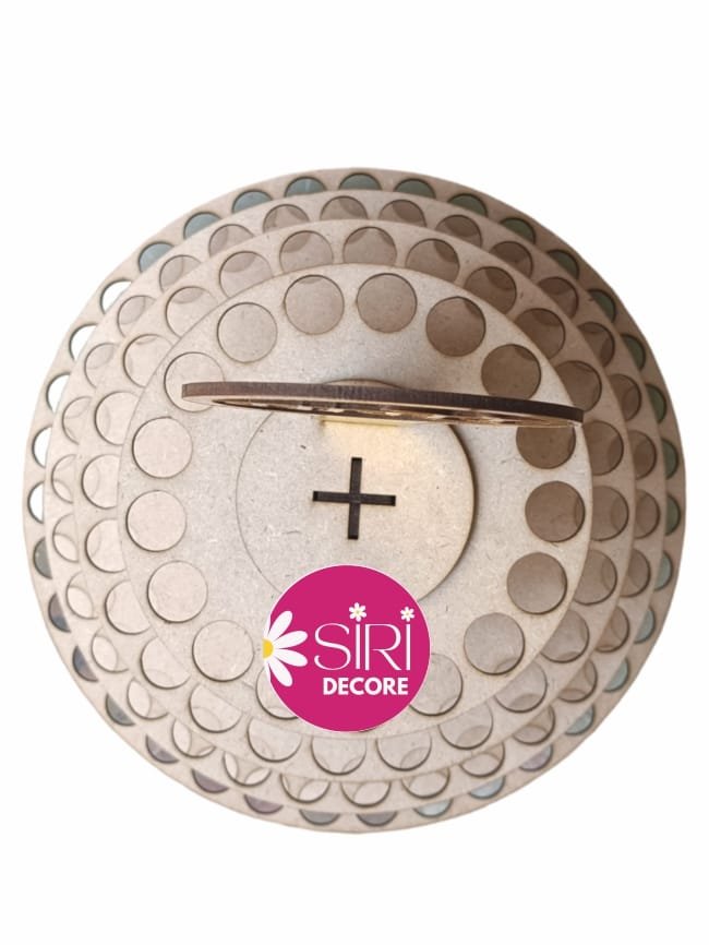 Mameru jutta churai small money tree platter 4 layer - Image 3