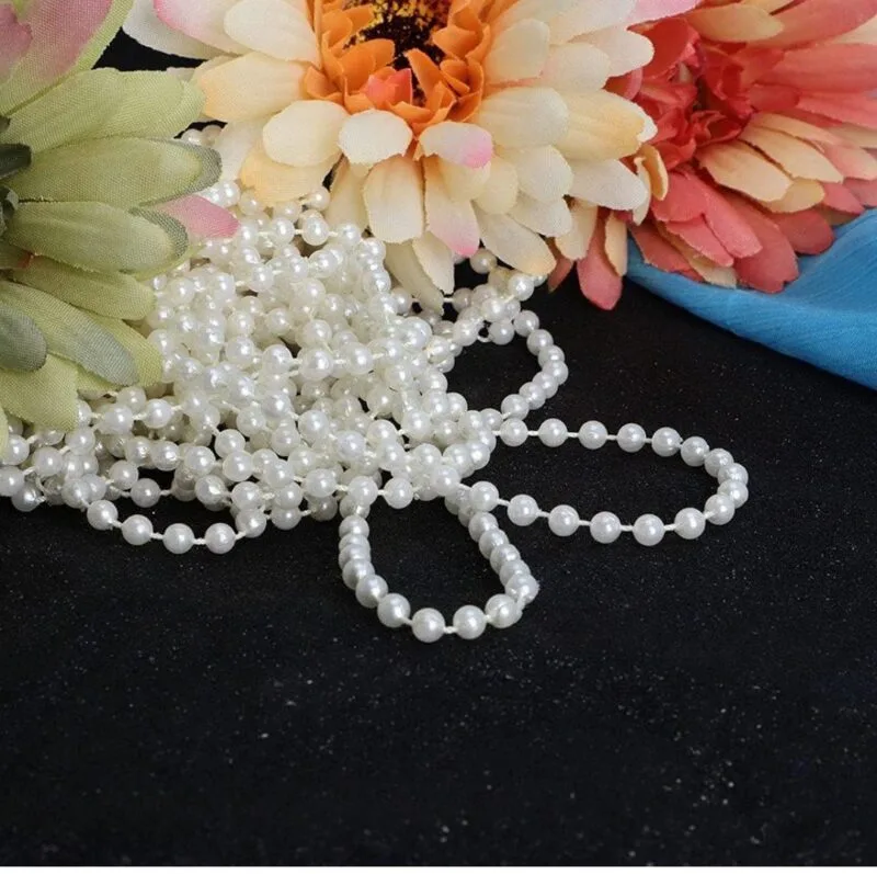 Bead pearl chain ball string - 8mm - 5 mtr - Image 5