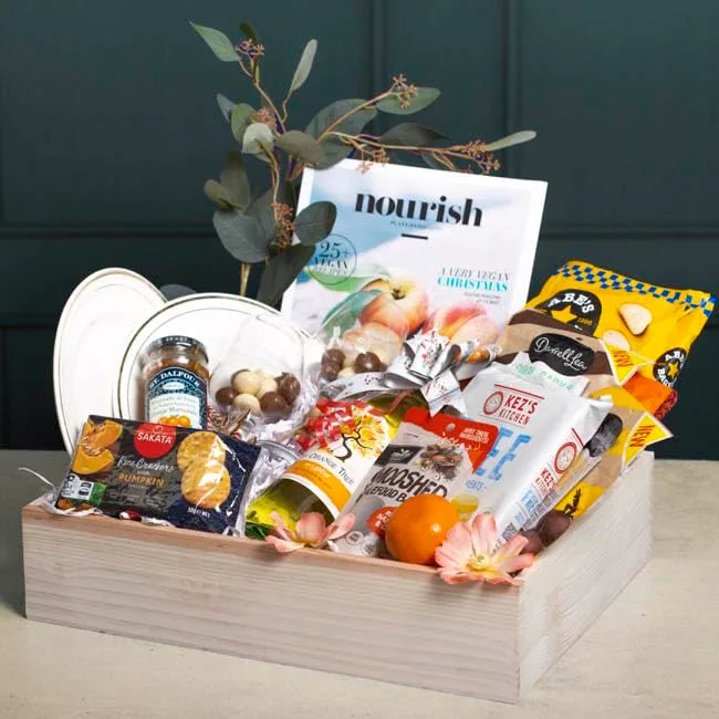 Fancy Pine Wood Gift Basket: Handmade,10x10x2 - Image 2