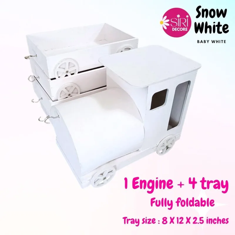 Baby hamper Wooden Train for gifting - Image 2