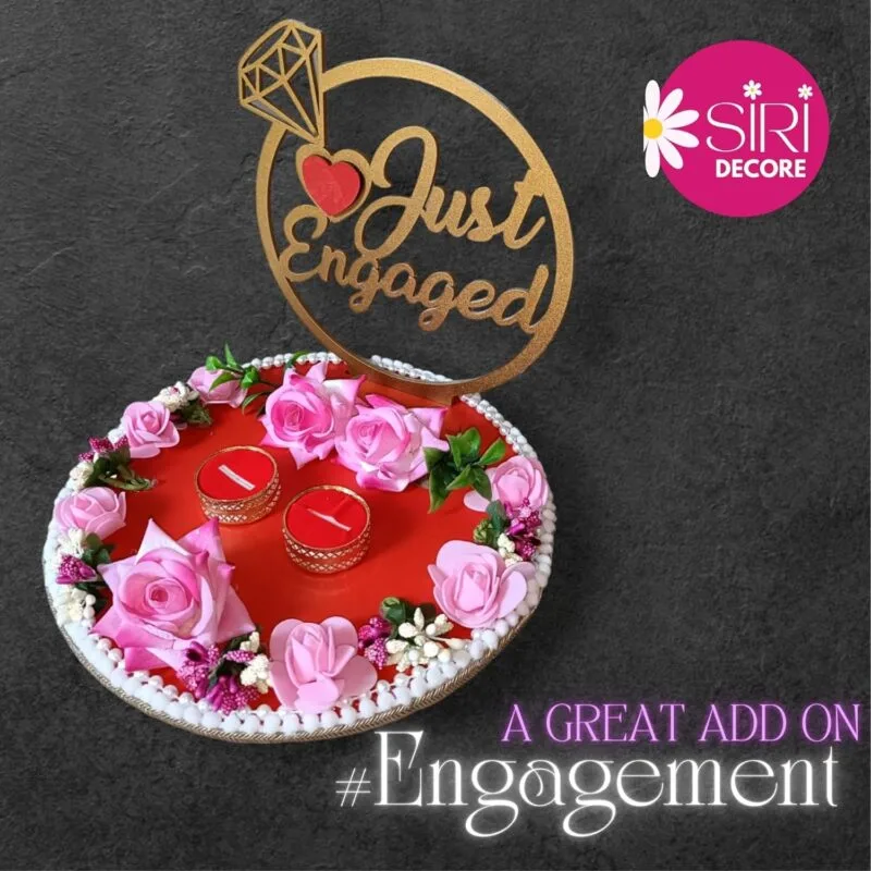 Engagement Ring Platter : Ceremony Tray - Image 4