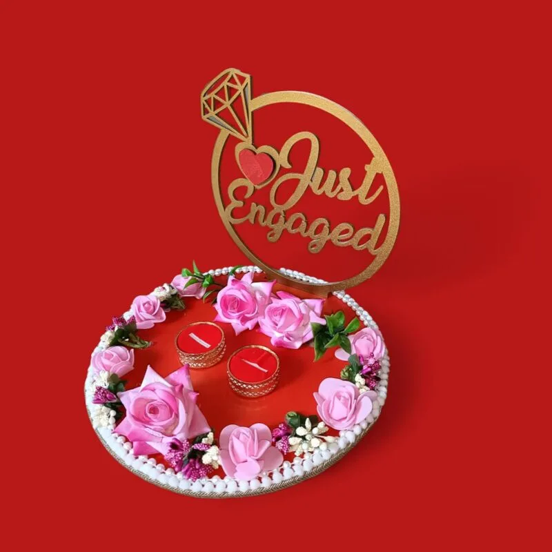 Engagement Ring Platter : Ceremony Tray - Image 6