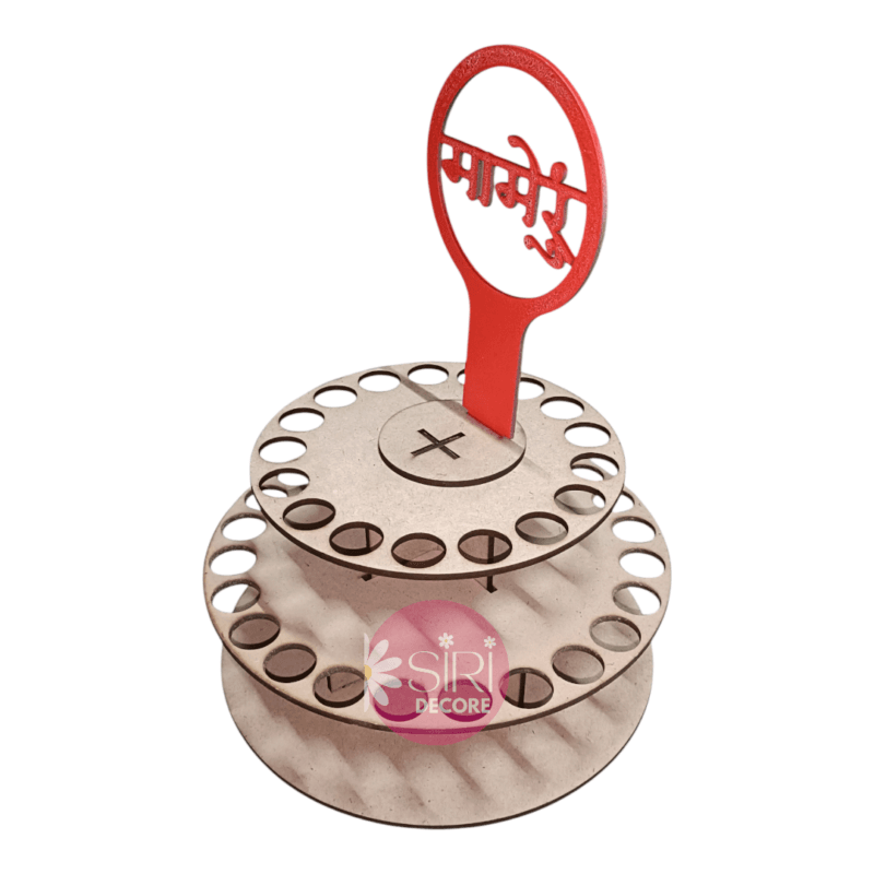 Mameru jutta churai small money tree platter 2 layer - Image 4