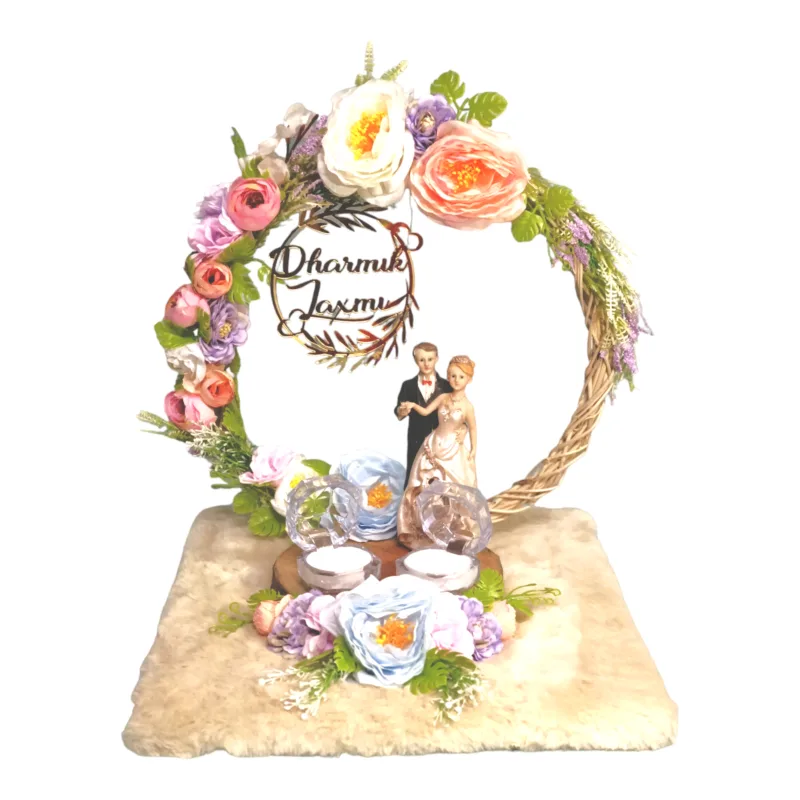 Elegant Personalized Ring Platter - Perfect for Engagements M2 - Image 2