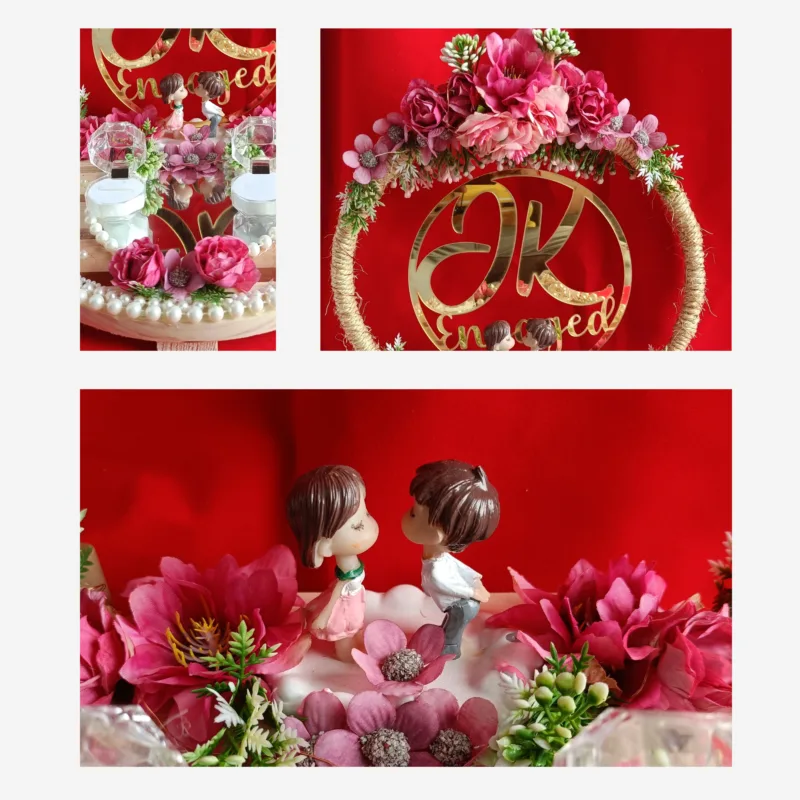Elegant Personalized Ring Platter - Perfect for Engagements M4 - Image 6